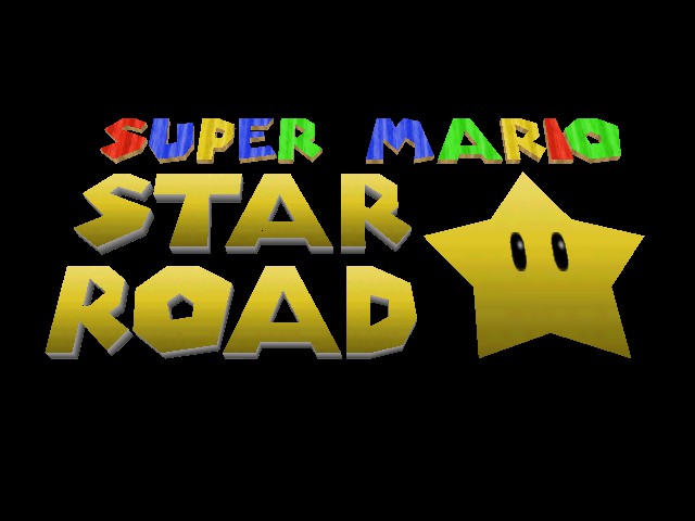 Super Mario Star Road Deluxe Title Screen